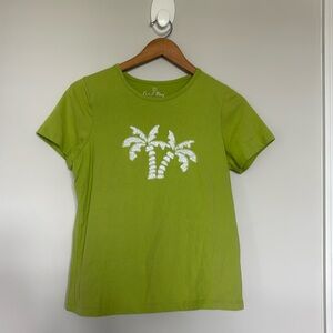 Coral Bay Palm Tree Shirt Sz PM GUC